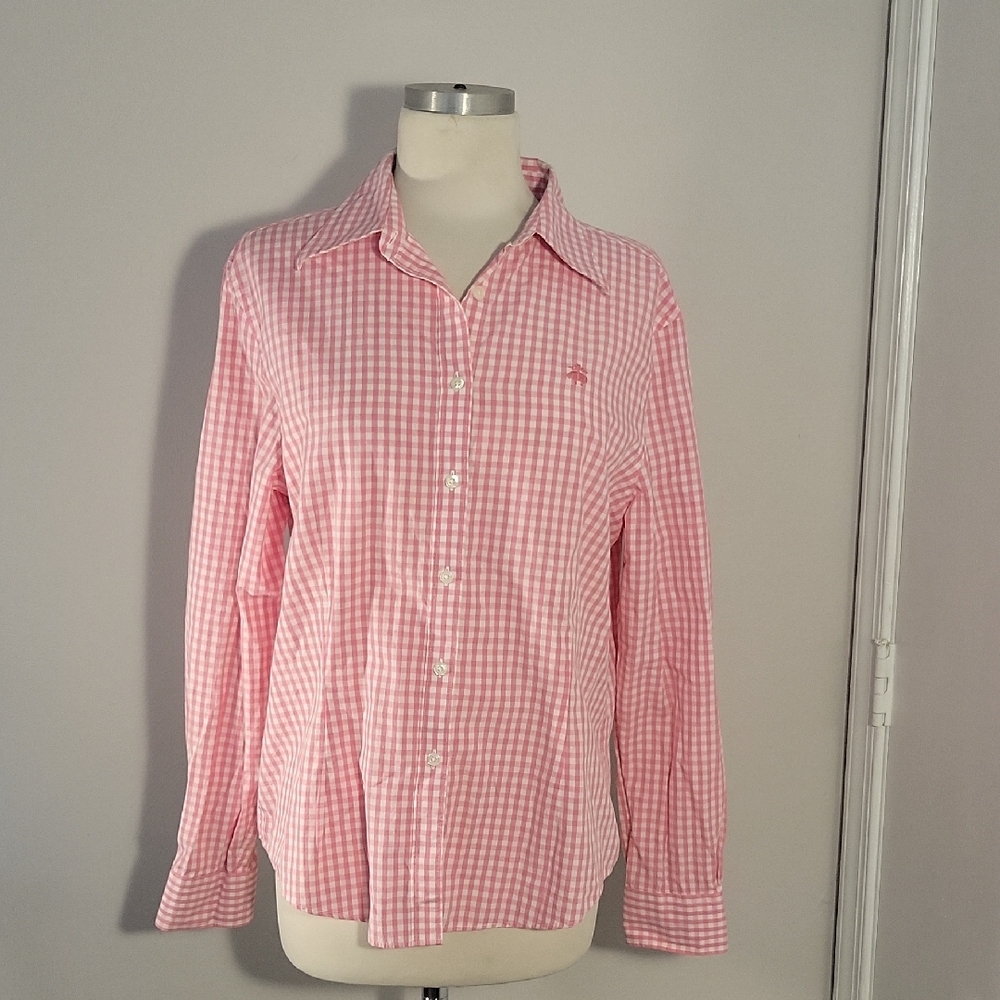 Women’s Pink Gingham Shirt